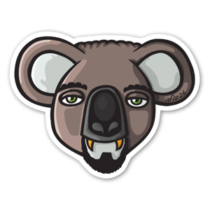 Sticker du Koala cool par Afar25. 