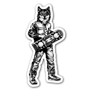 Sticker Fox McFly par Tizieu