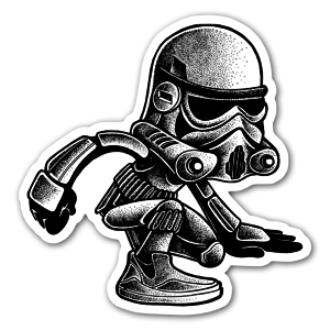 Sticker Trooper par Tizieu