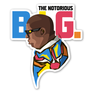 Sticker Notorious BIG - par Bosslogic