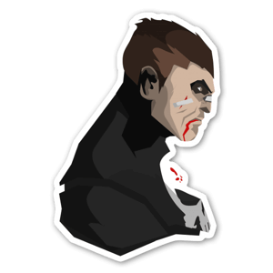 Sticker du Punisher Marvel - par Bosslogic