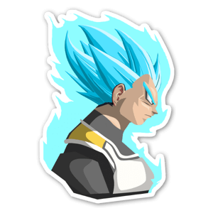 Sticker de Vegeta SSGB - par Bosslogic