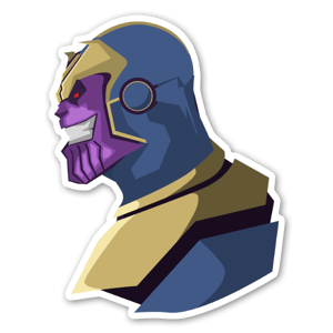 Sticker Thanos - par Bosslogic