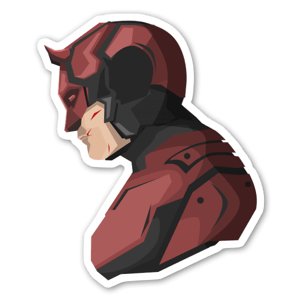 Sticker de Daredevil - par Bosslogic