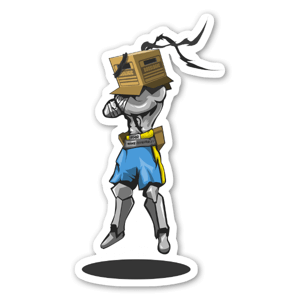 Sticker Solid Sagat