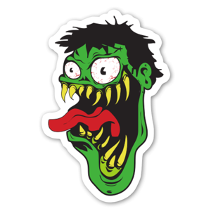 Sticker Ghoul par Scott Bennett