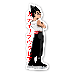  Sticker SUPREME VEGETA 