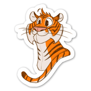 Sticker "Petit Tigre"