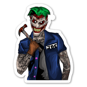 Sticker du nouveau Joker