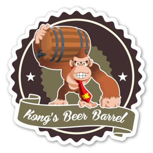 Caricature de Donkey Kong signé Squareshop.
Ce Stickers habillera avec classe votre ordinateur portable ou votre frigo.