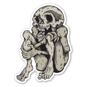 Sticker Corpse Skull