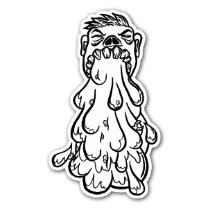 Sticker Vomito