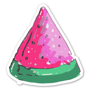 Sticker watermelon