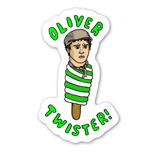 Sticker Oliver Twister