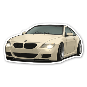 Sticker voiture Ed 6 Series