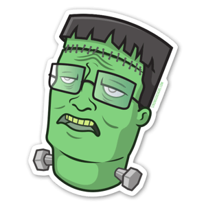 Sticker Hankenstein, king of the hill