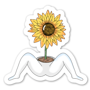 Sticker tournesol