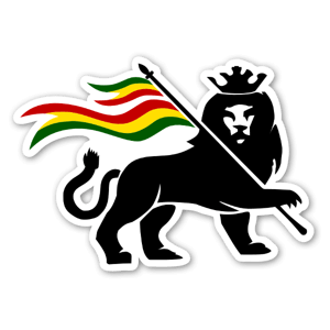 Sticker du lion de Juda.