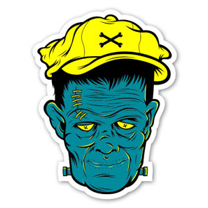 Sticker de Frankenstein par DB.