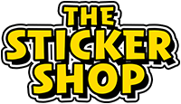 Sticker shop logo