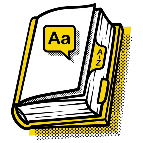 Icône dictionnaire